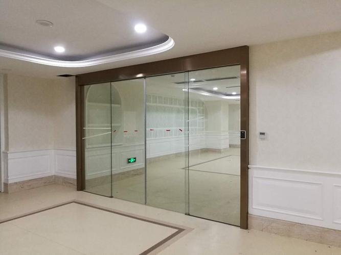 东莞自动感应玻璃门维修配件齐全价格优惠