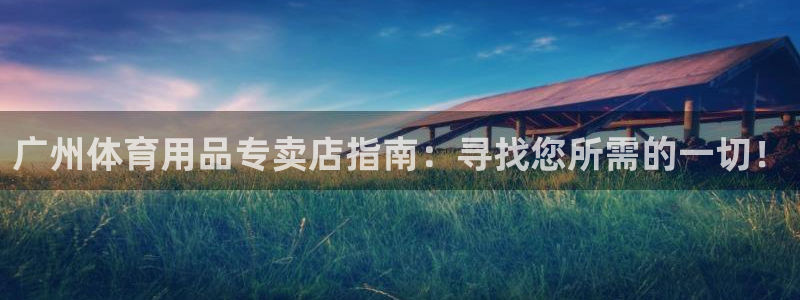 欧陆娱乐客服服务怎么样：广州体育用品专卖店指南：寻找
