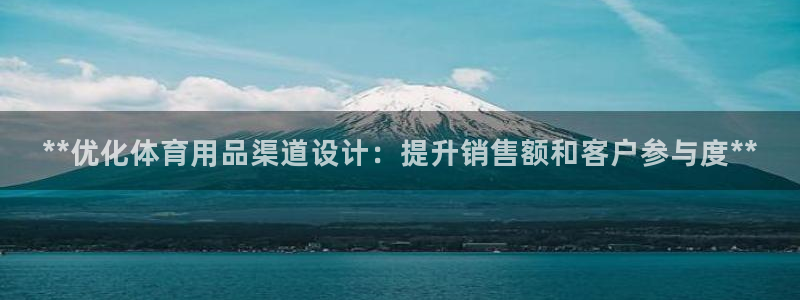 欧陆娱乐能赚钱吗：**优化体育用品渠道设计：提升销售