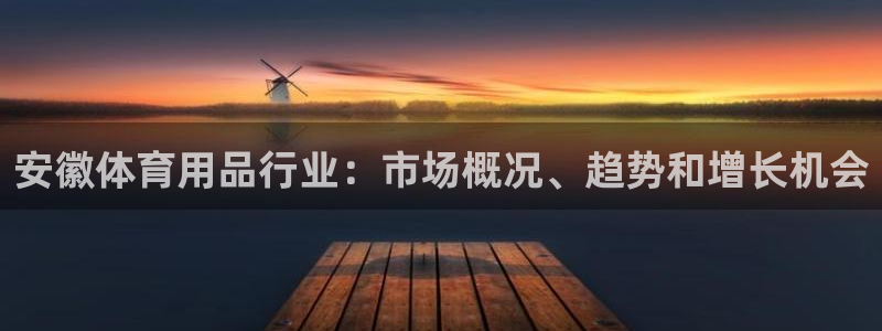 欧陆娱乐不让提现吗：安徽体育用品行业：市场概况、趋势