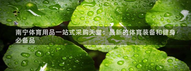 欧陆娱乐官方网站入口：南宁体育用品一站式采购天堂：最