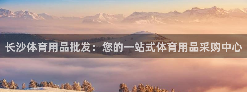欧陆娱乐出款：长沙体育用品批发：您的一站式体育用品采