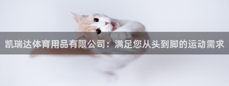 欧陆官方网站：凯瑞达体育用品有限公司：满足您从头到脚