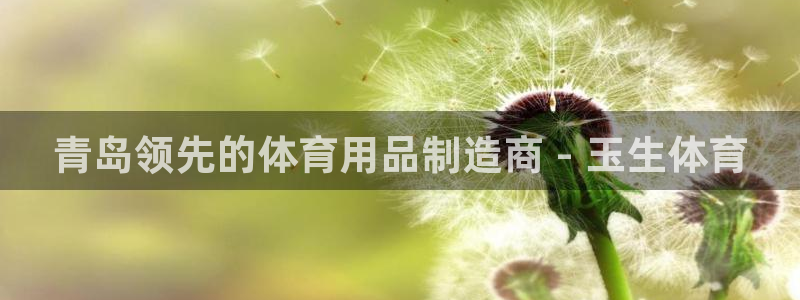欧陆娱乐不让提现：青岛领先的体育用品制造商 - 玉生