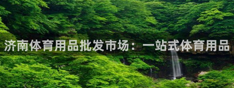 欧陆娱乐的故事：济南体育用品批发市场：一站式体育用品