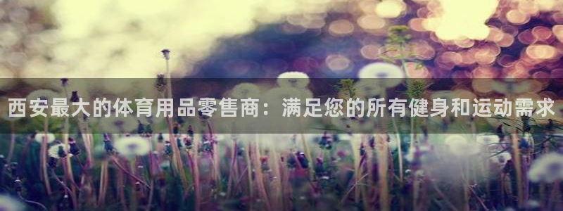 欧陆娱乐登陆平台下载：西安最大的体育用品零售商：满足